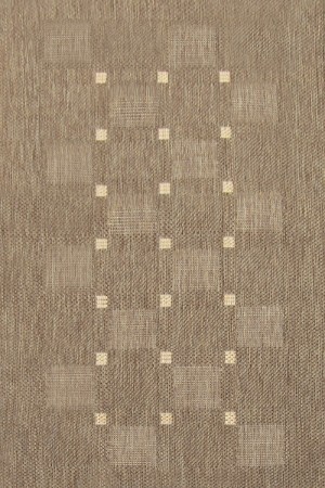 Dywan sizalowy Floorlux kwadraty 20079 coffee mais